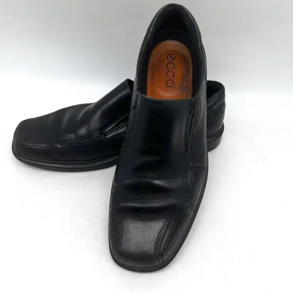 Ecco | Shoes | Ecco Loafer Mens Black Casual Slipon Shoes  display picture 1
